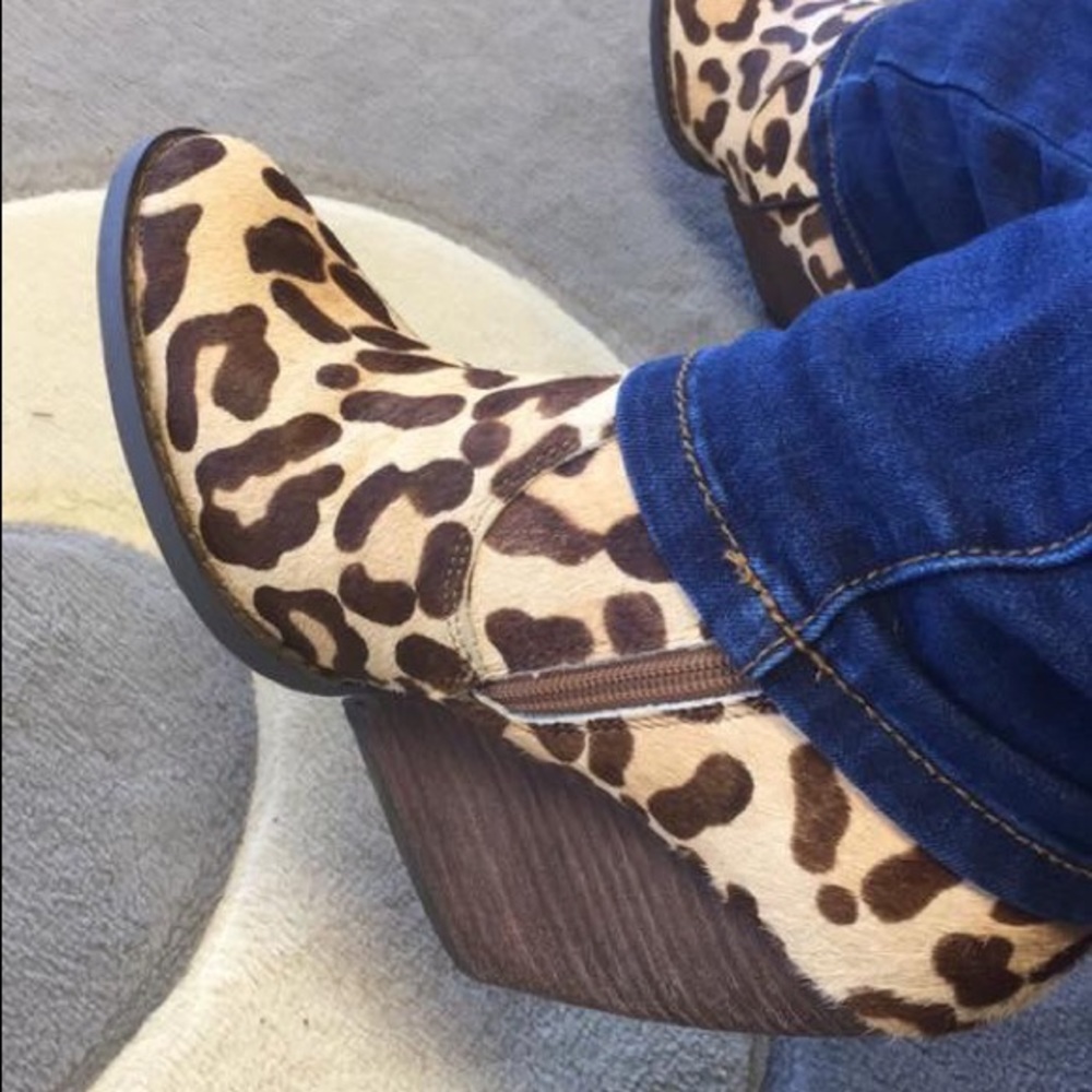 New Leopard Print Booties - image 2
